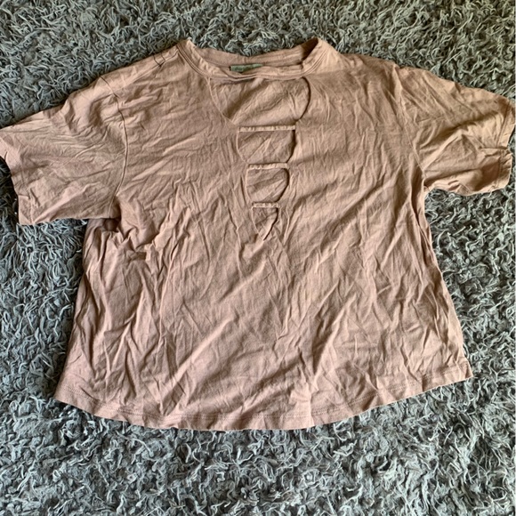 Deep-V Neck Tee - Picture 2 of 8